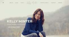 Desktop Screenshot of kellyminter.com