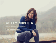 Tablet Screenshot of kellyminter.com